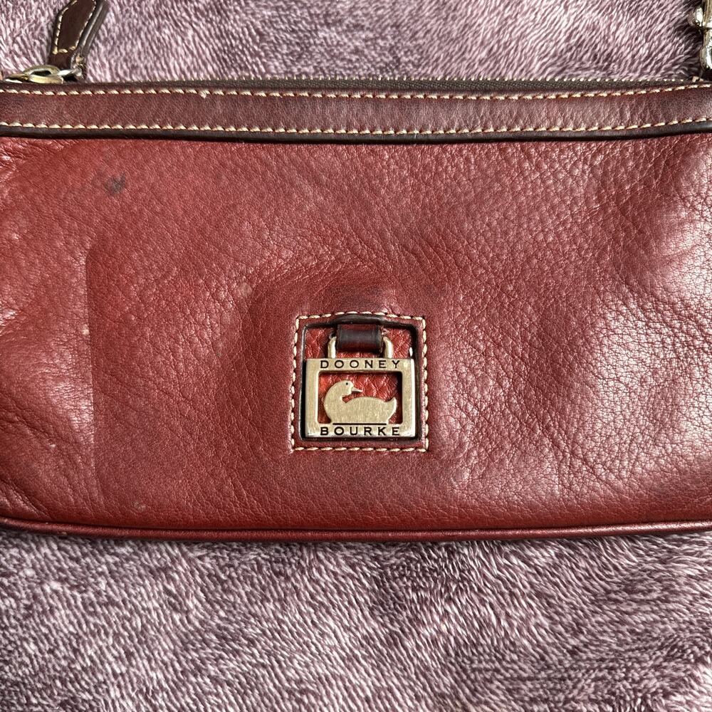 Dooney & Bourke Rich Brown Mini Bag - Picture 2 of 15